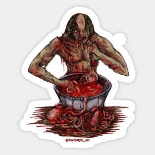 cannibal Sticker